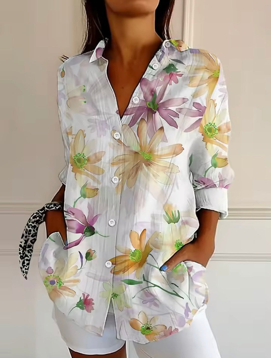 Zora™ - Elegant Classic Blouse