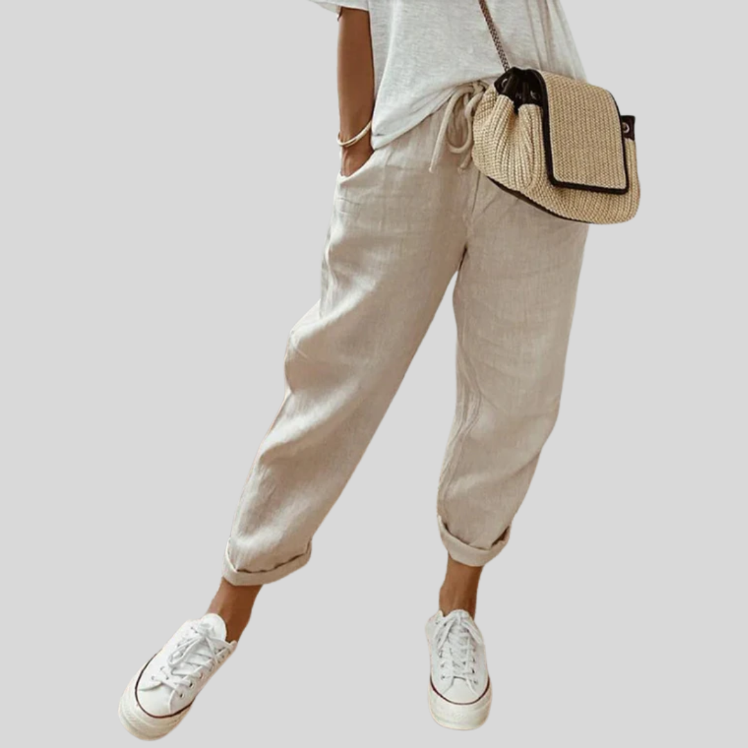 Elegant Comfortable Fluid Pants