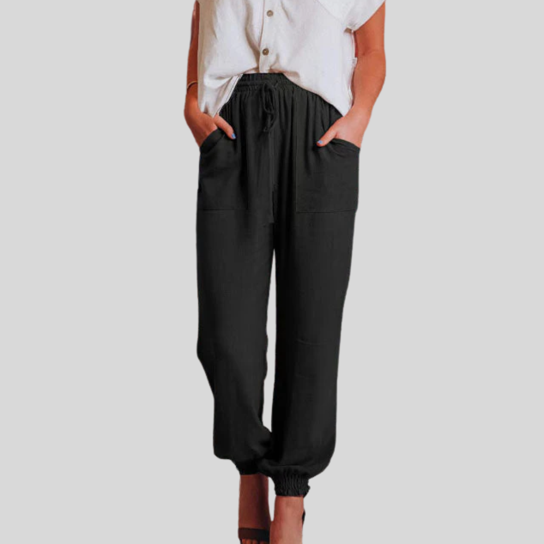 Kaeli – Elegant Drawstring Pants