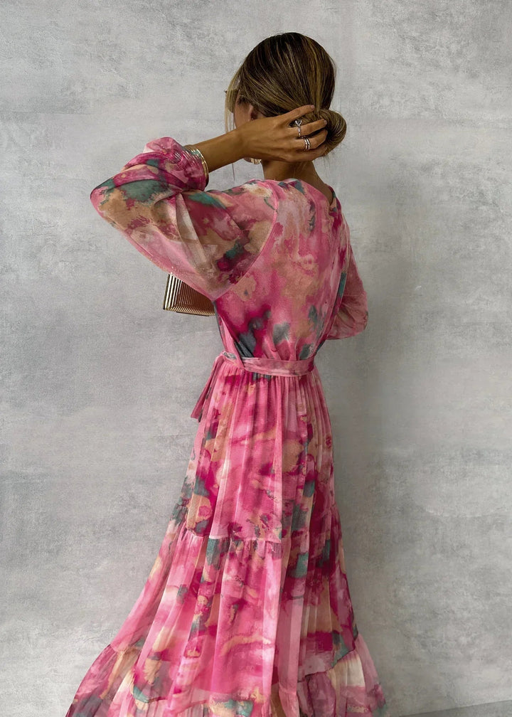Hazel™ Floral Wrap Dress