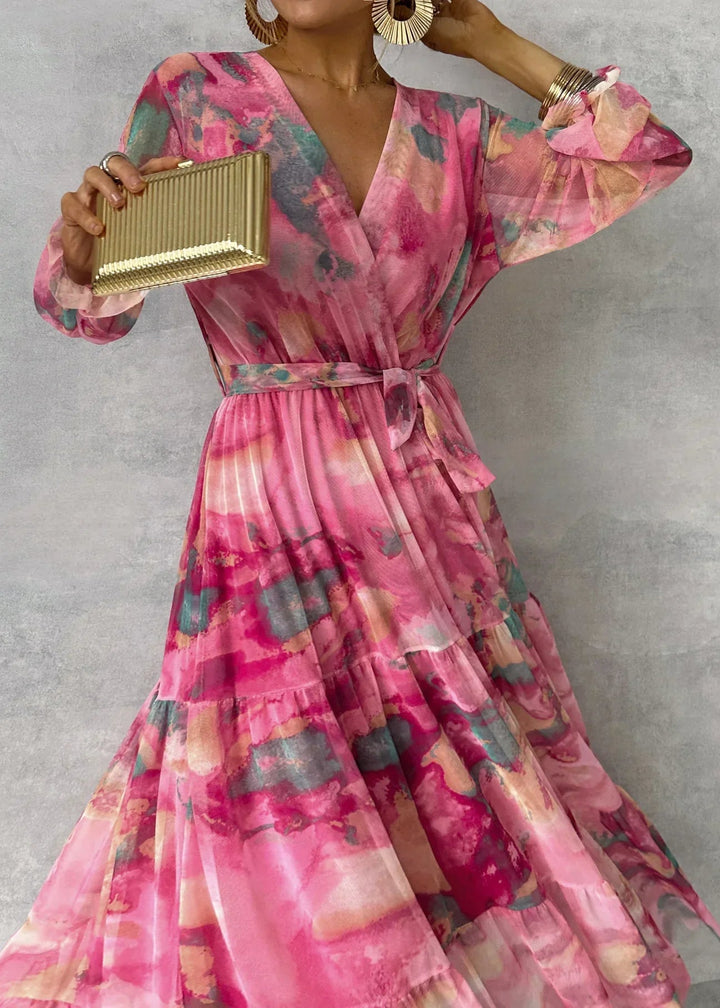 Hazel™ Floral Wrap Dress