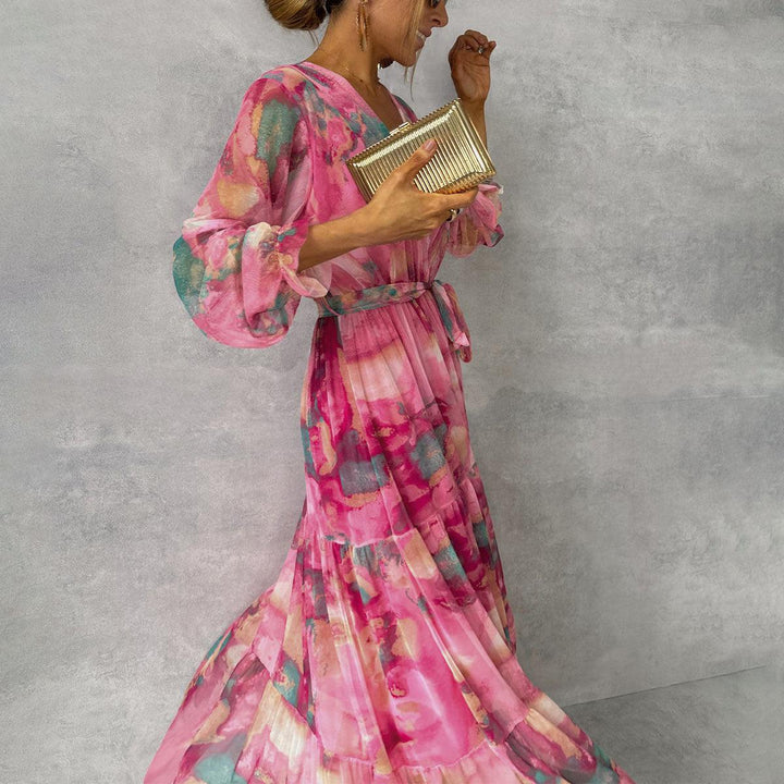 Hazel™ Floral Wrap Dress