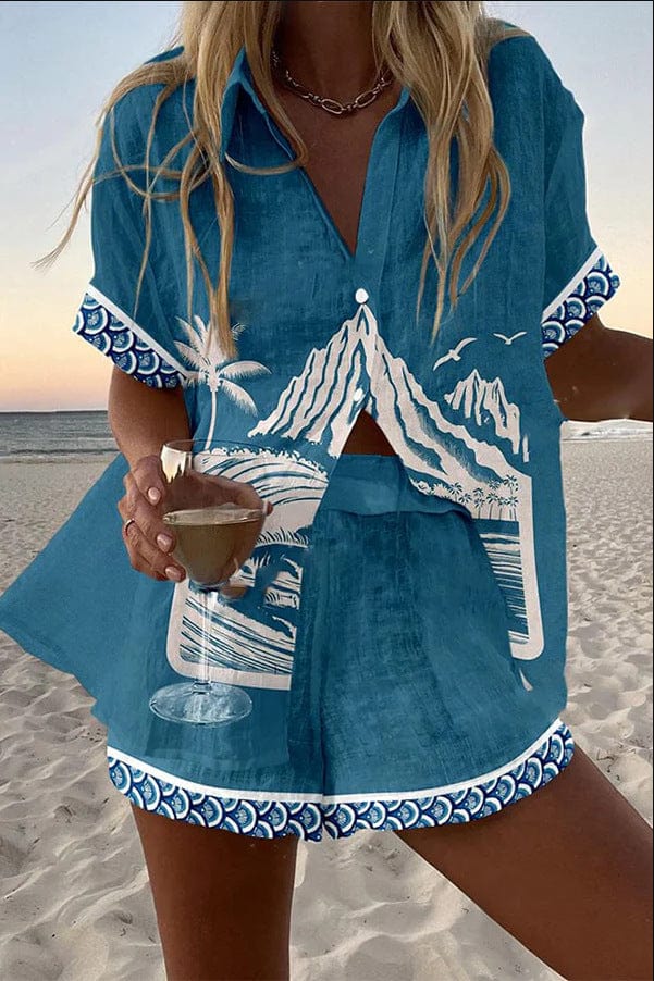 Baylor™ Linen Set Beach