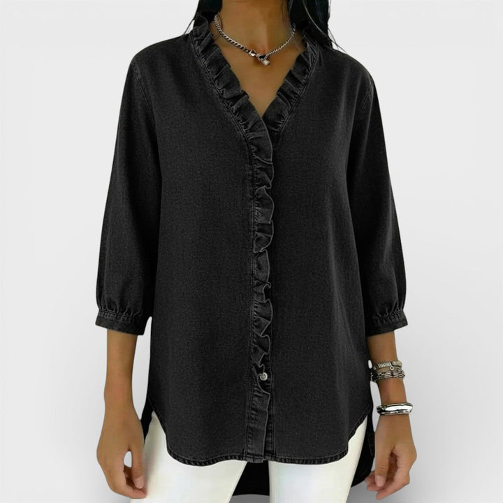 Heather | Chic Ruffled Blouse