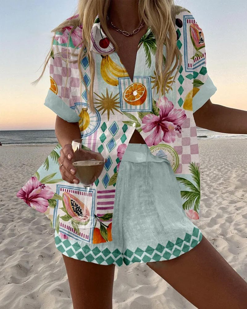 Jessie™ Linen Set Beach