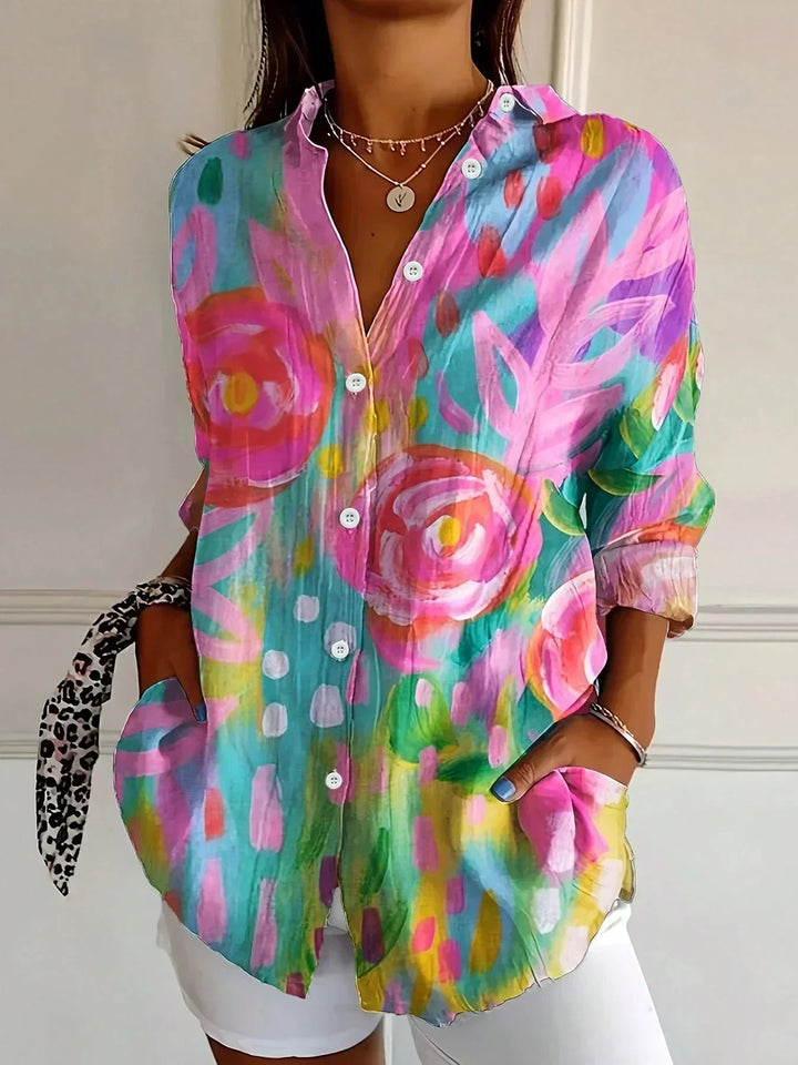Sadie | Vibrant Patterned Blouse