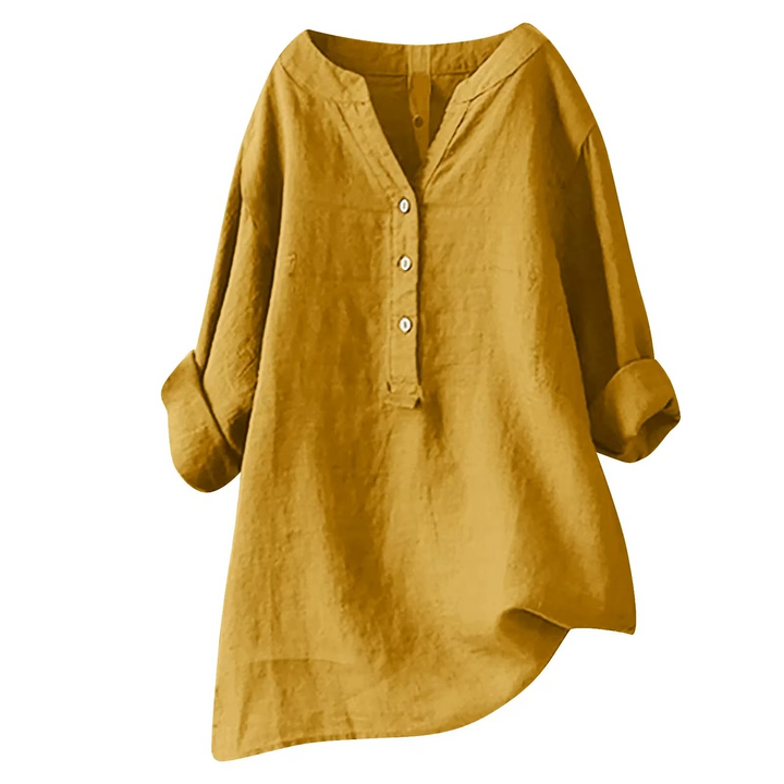 Jenna™ – Airy and Comfortable Button-Up Shirt