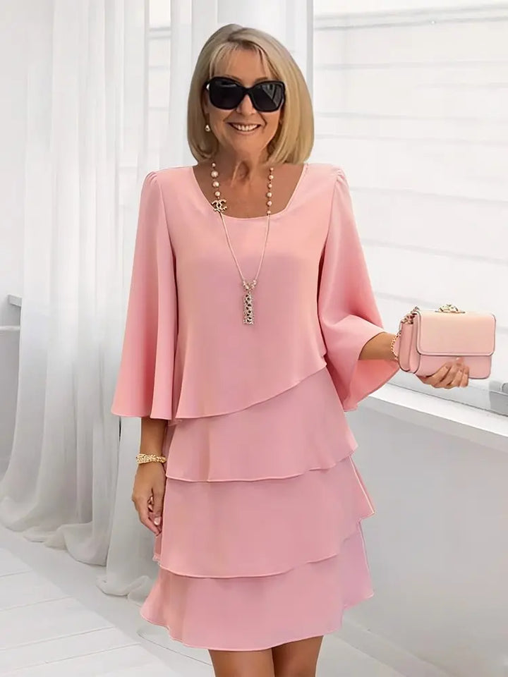 Catherine | Stylish Ruffled Comfort Dress