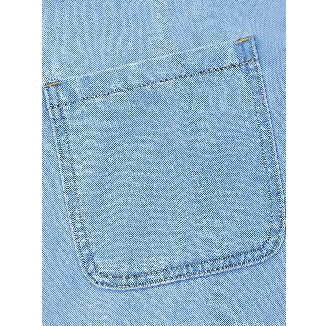 Saylor | Casual Denim-Style Dress