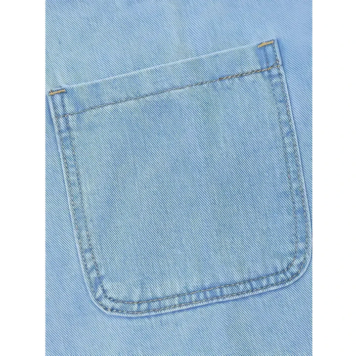 Saylor | Casual Denim-Style Dress