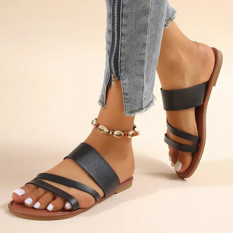 Grace | Flat Sandals Beach
