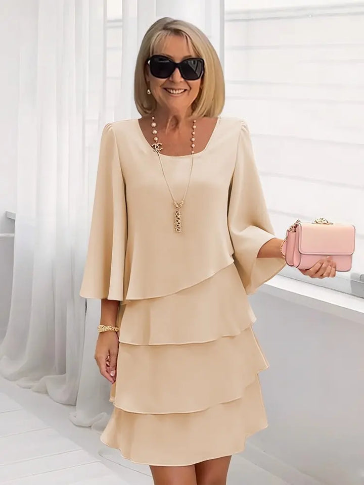Patricia | Chic Ruffled Comfort Dress