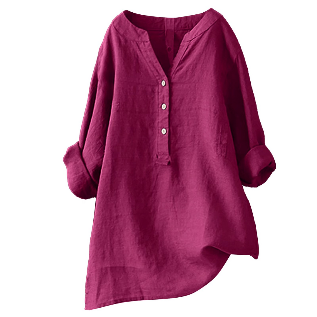Jenna™ – Airy and Comfortable Button-Up Shirt