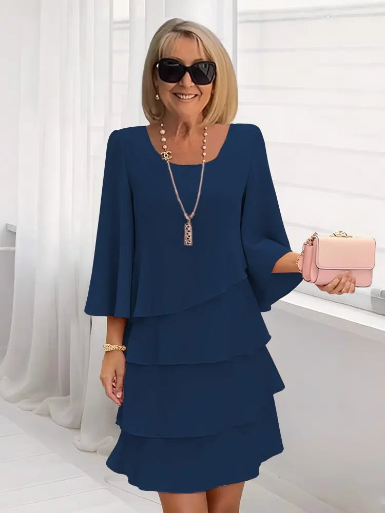 Patricia | Chic Ruffled Comfort Dress