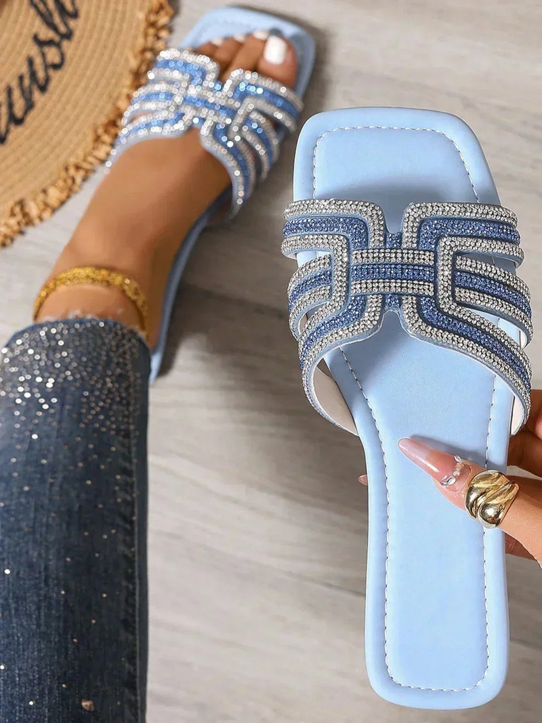 Aria | Slide Sandals Beach