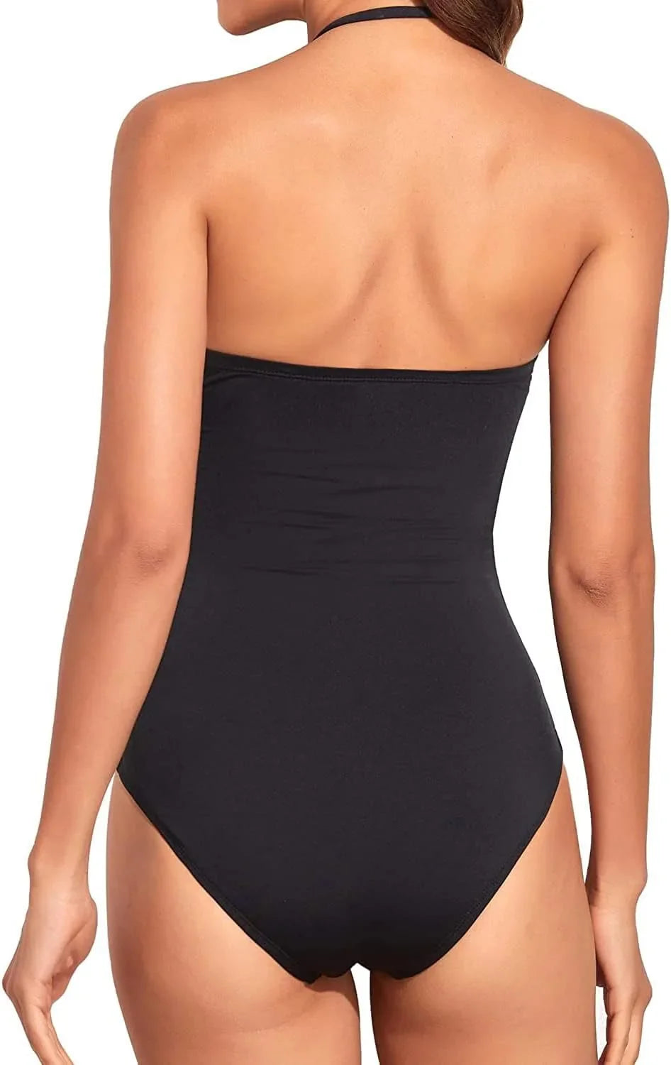 Bandeau Tummy Control One-Piece Swimsuit