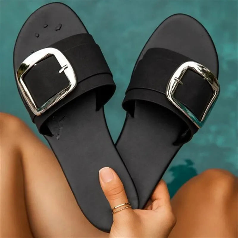 Soleil | Slides Sandals Beach
