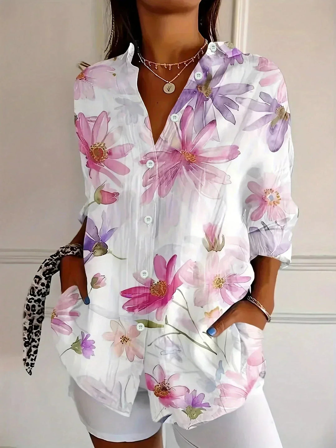 Zora™ | Elegant Classic Blouse