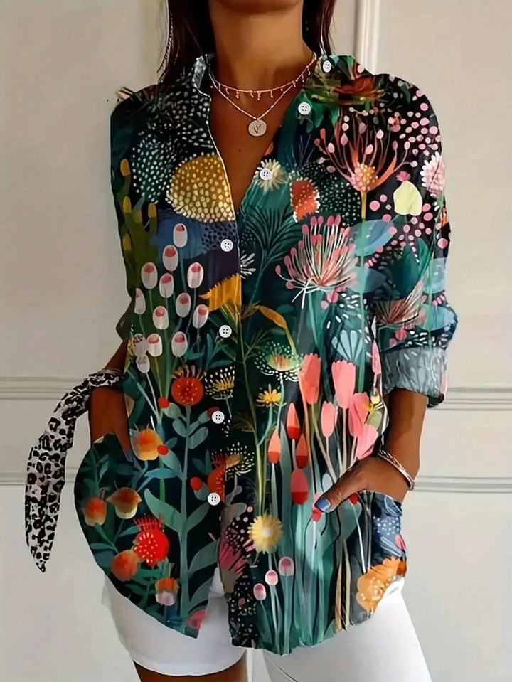 Sadie | Vibrant Patterned Blouse