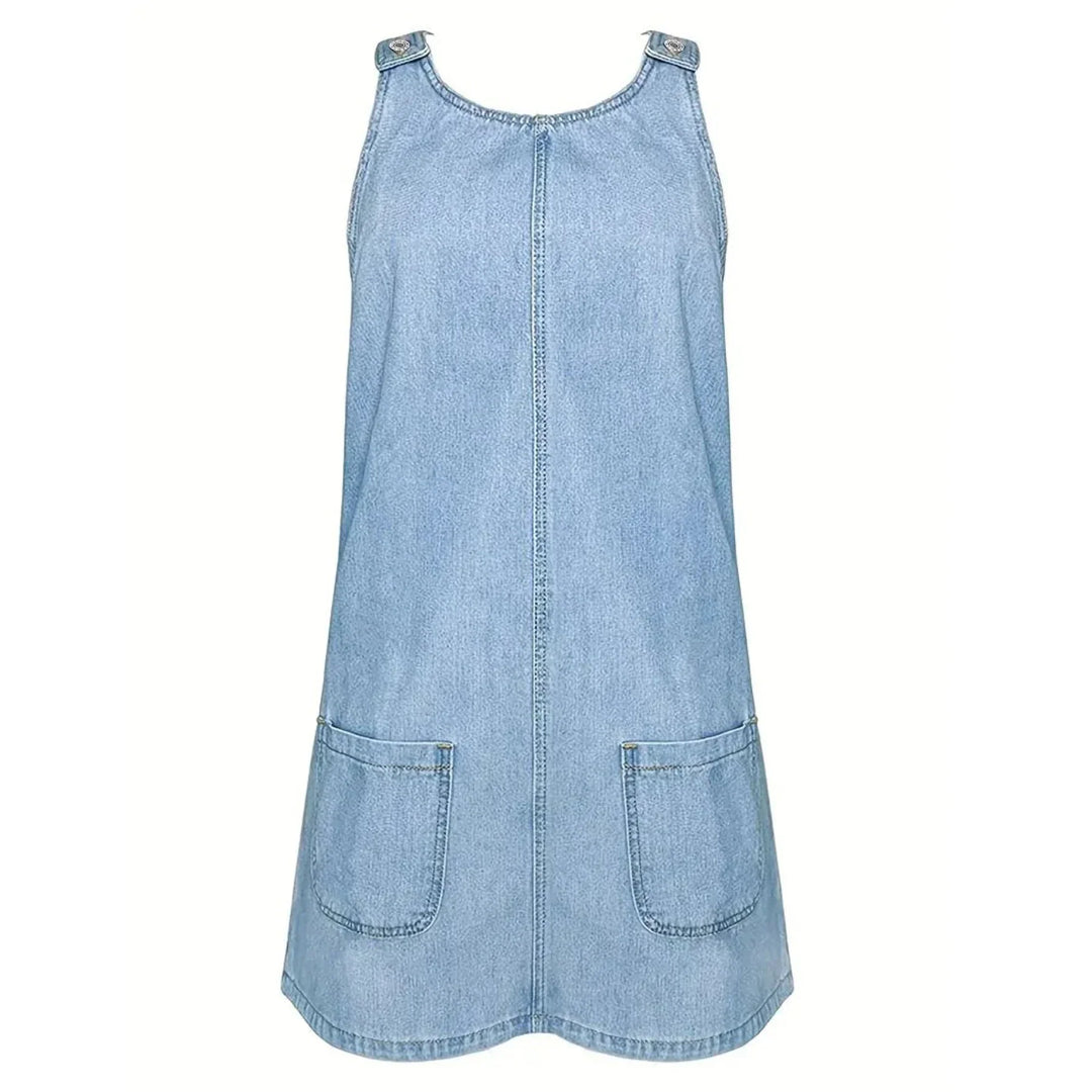 Saylor | Casual Denim-Style Dress
