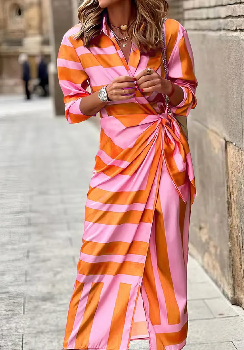 Amelia™ | Floral Wrap Dress