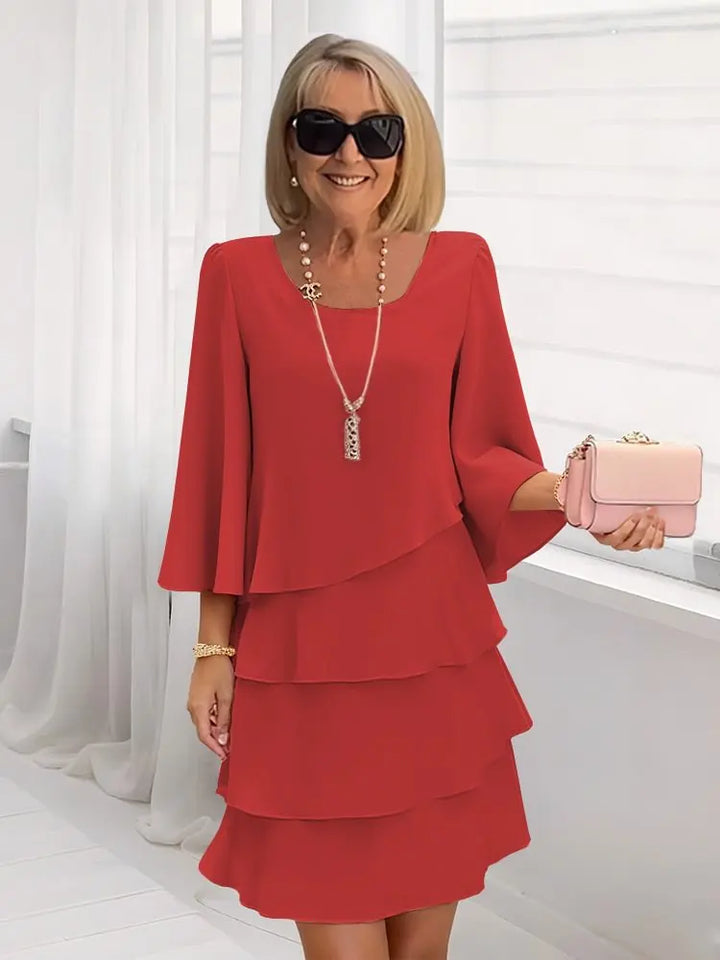 Patricia | Chic Ruffled Comfort Dress