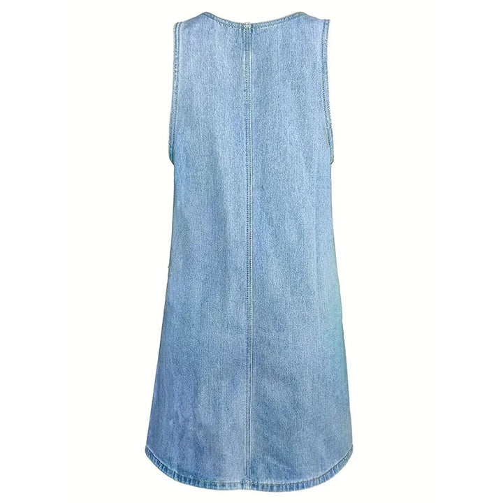Saylor | Casual Denim-Style Dress