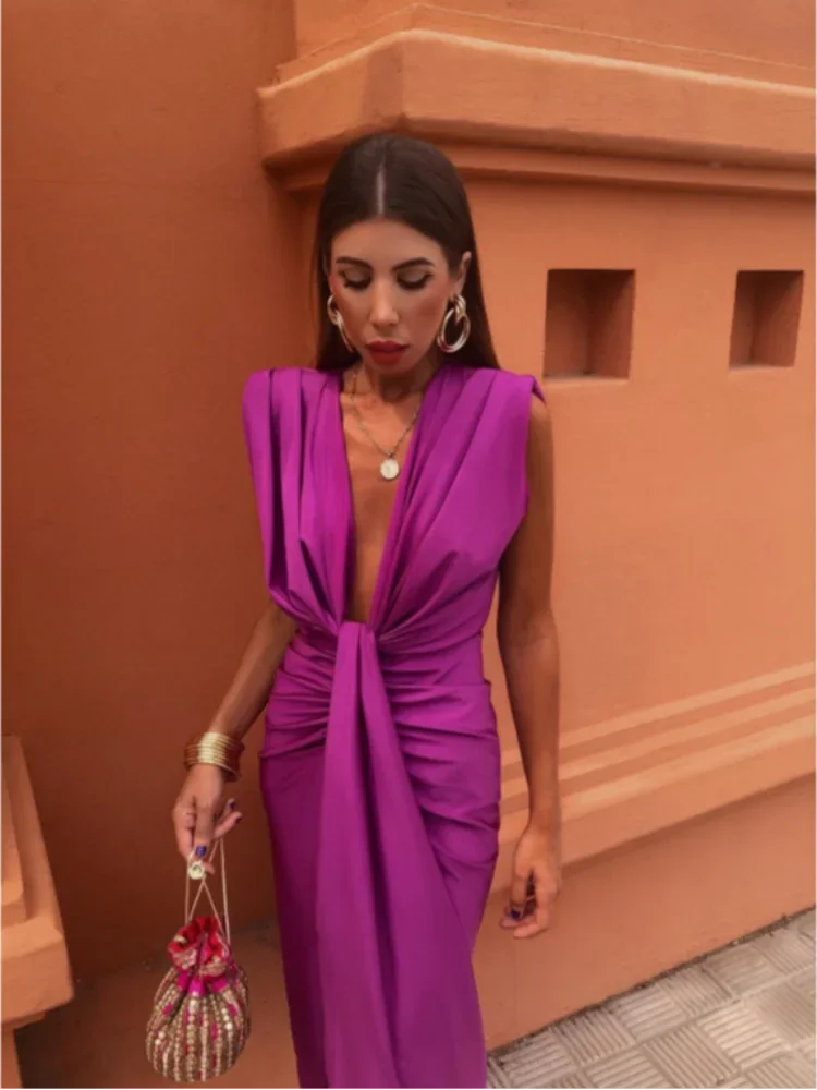 Sophia™ | Chic Pleated Dress