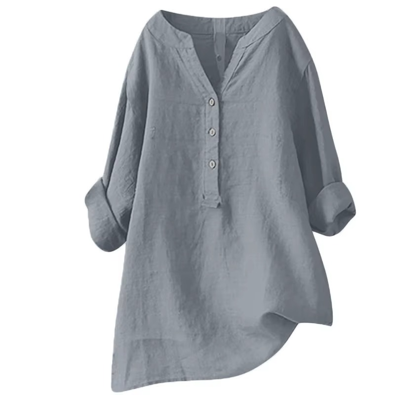 Jenna™ – Airy and Comfortable Button-Up Shirt