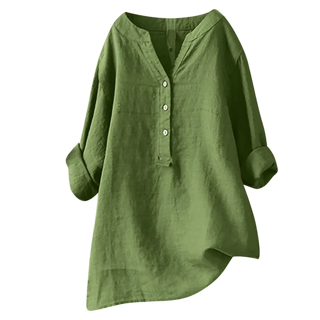 Jenna™ – Airy and Comfortable Button-Up Shirt