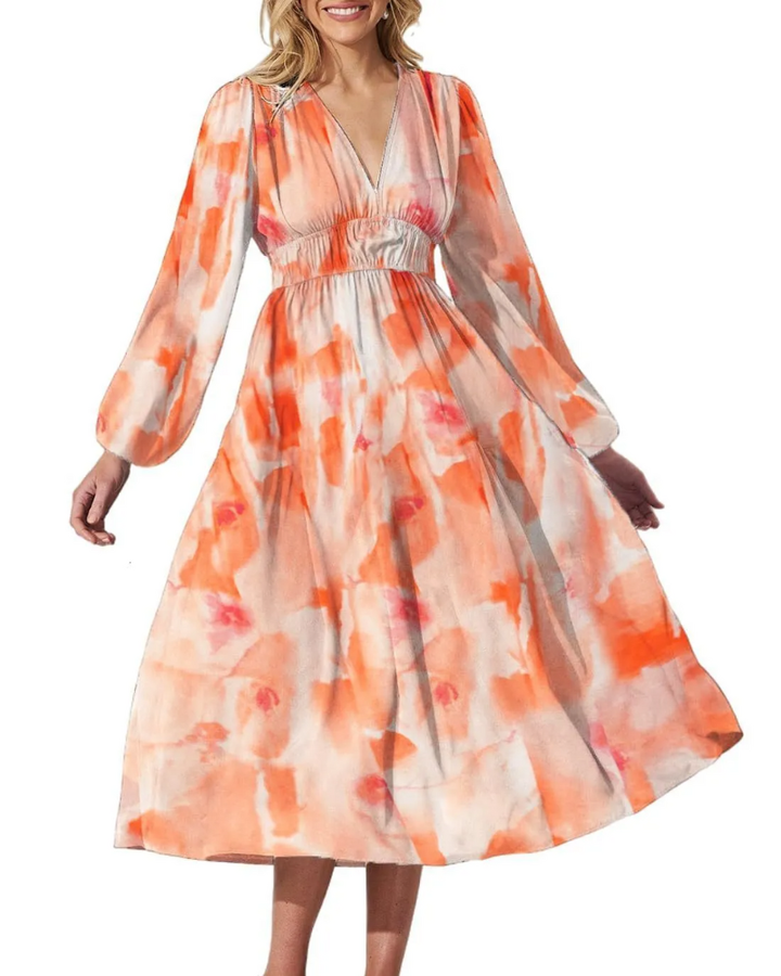 Celine | Elegant Floral Dress for Women