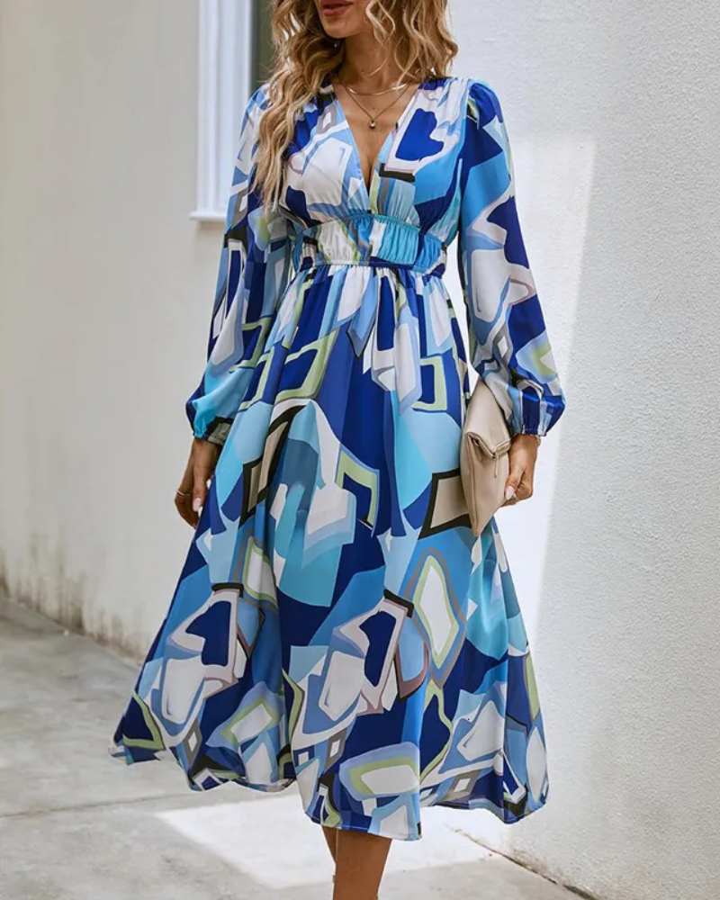 Celine | Elegant Floral Dress for Women