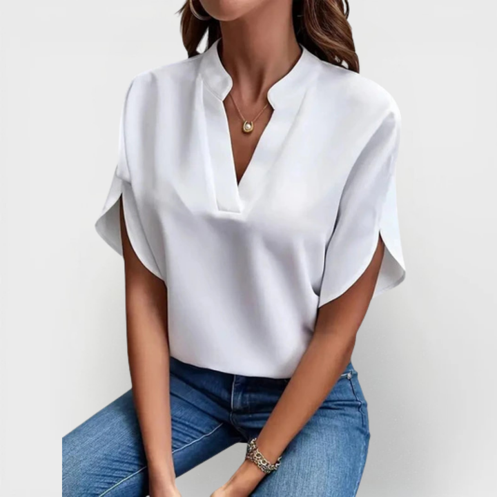 Beatrix | Luxuriously Soft V-Neck Top
