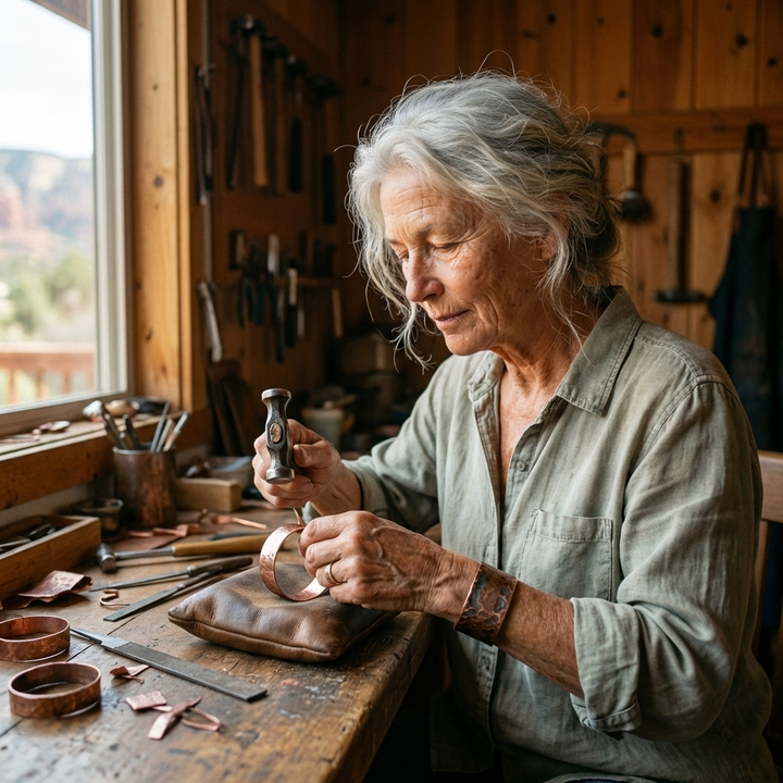 Vera's Glen Men's Copper Bracelet
