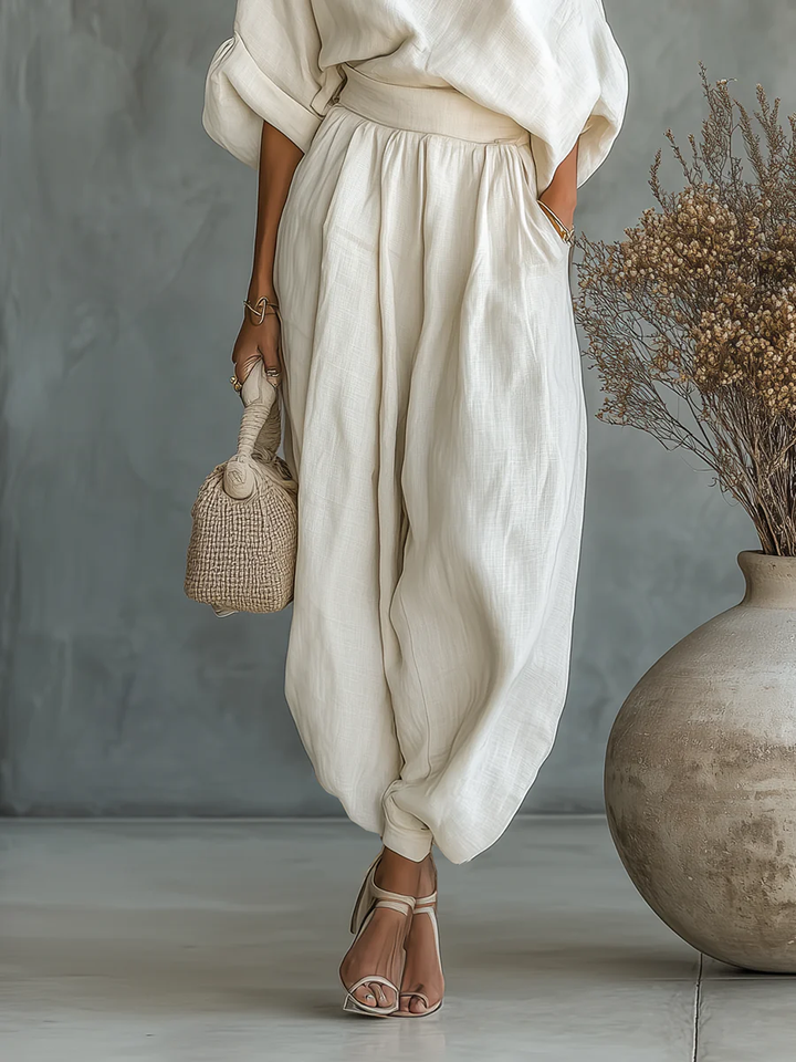 Mila™ | Off-Shoulder Two-Piece Ensemble