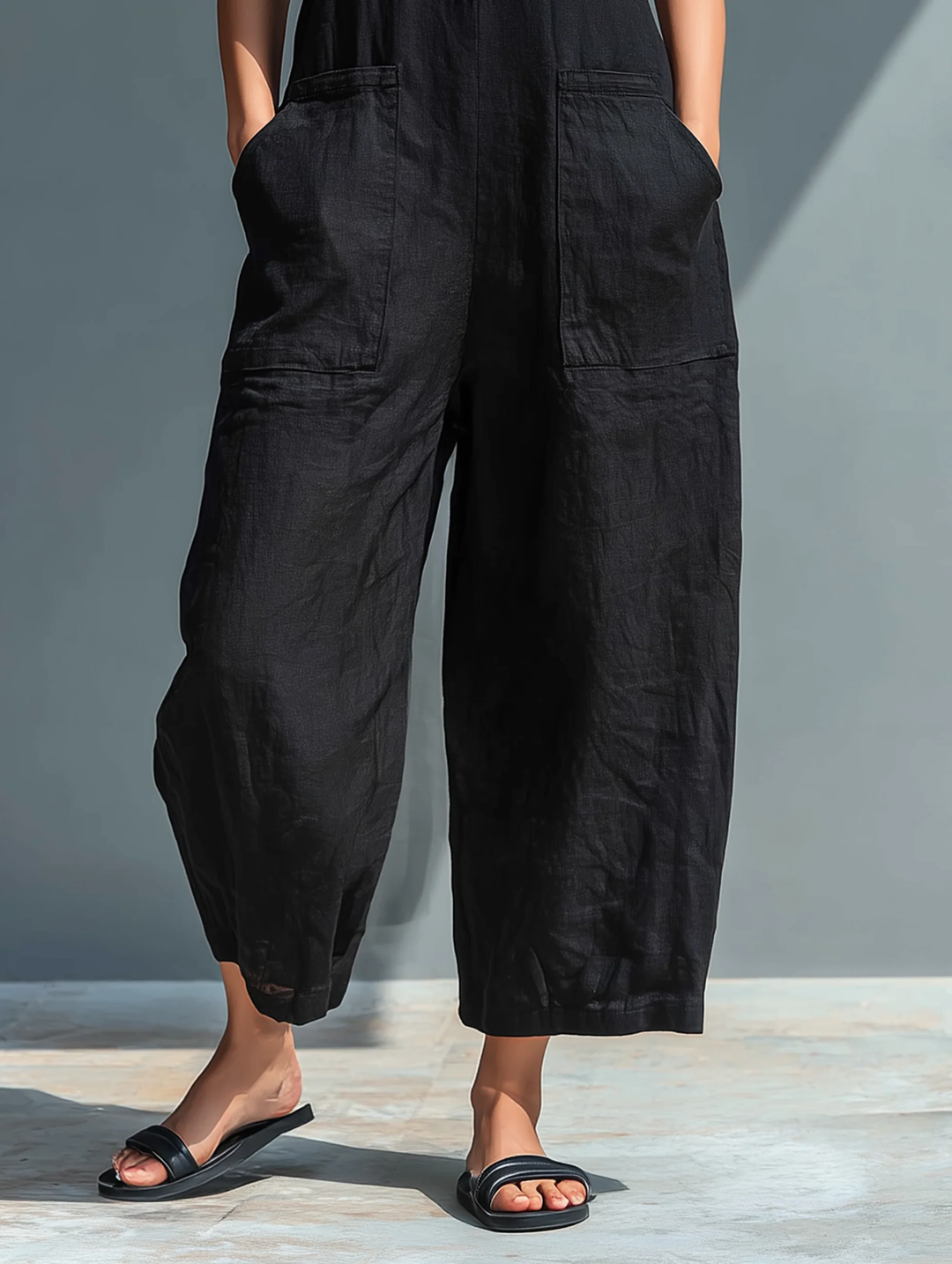 Lotte™ | Chic Sleeveless Minimalist Jumpsuit