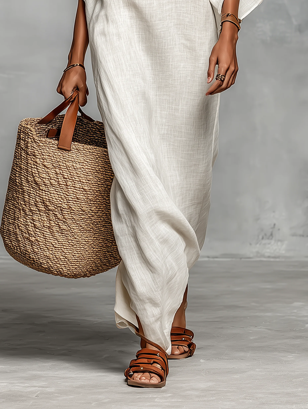 Aveline™ | Off-Shoulder Batwing Sleeve Maxi Dress