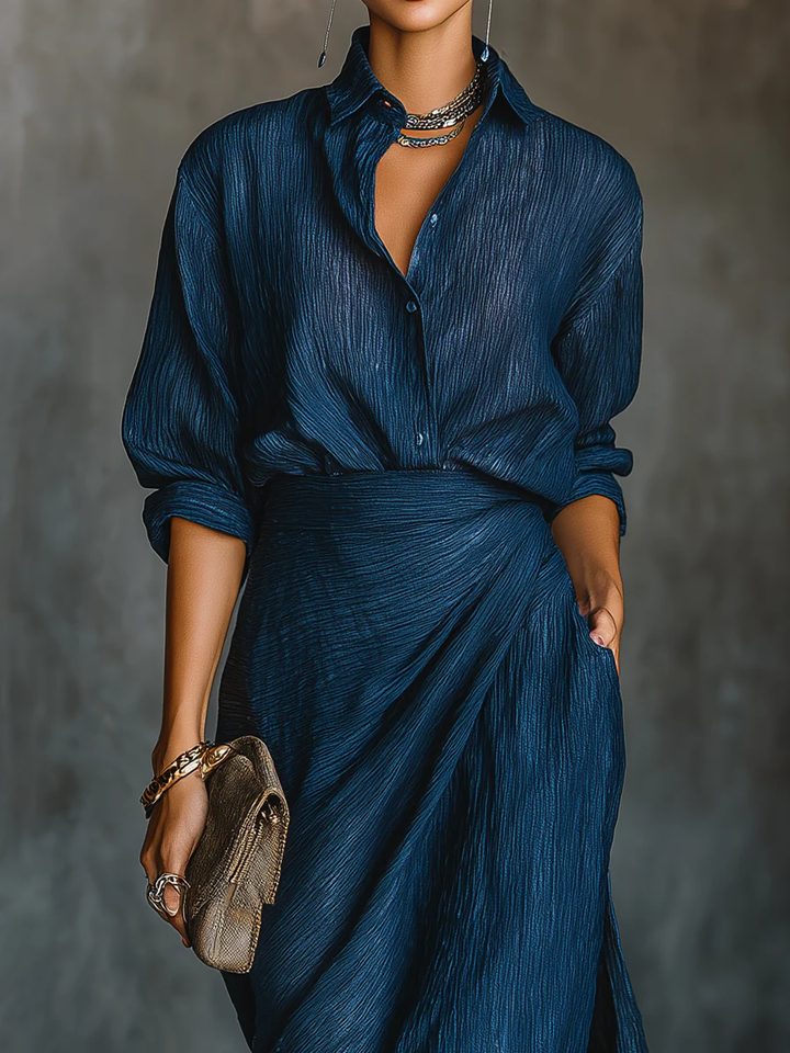 Francesca · Shirt and Long Skirt Set