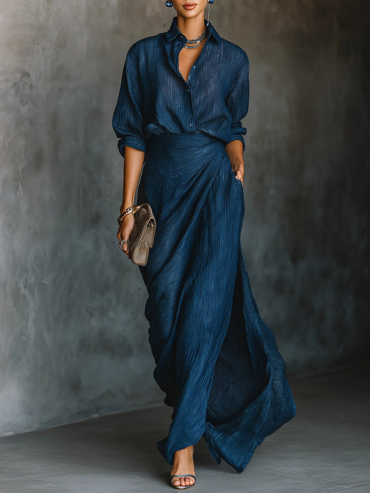 Francesca · Shirt and Long Skirt Set