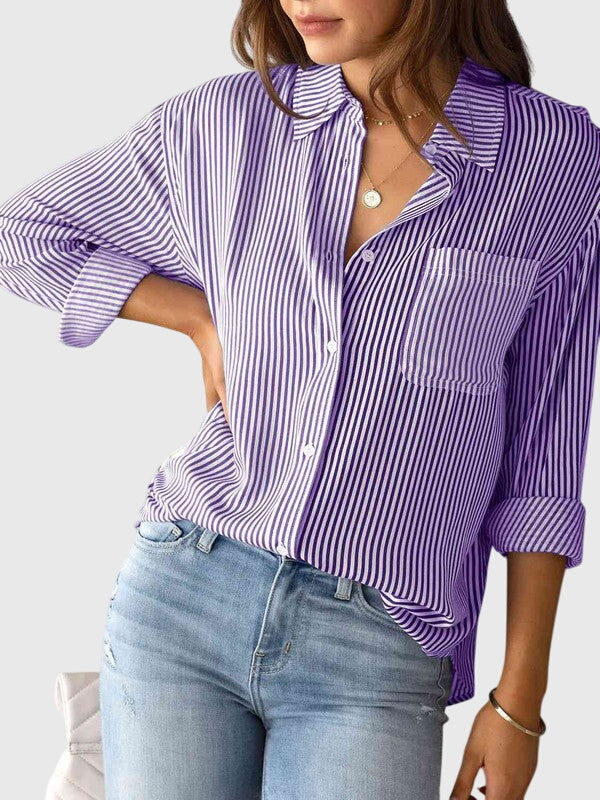 Ariana | Shirt with Collared Neck