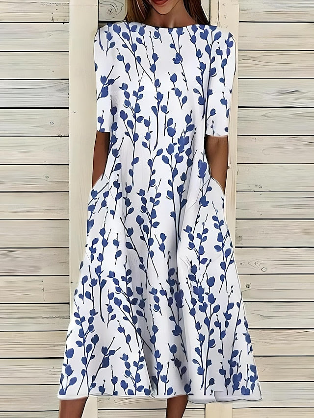 Judith | Floral Coastal Dress