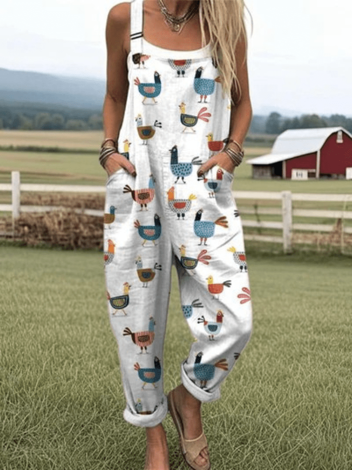 Anita - Retro Spring Jumpsuit