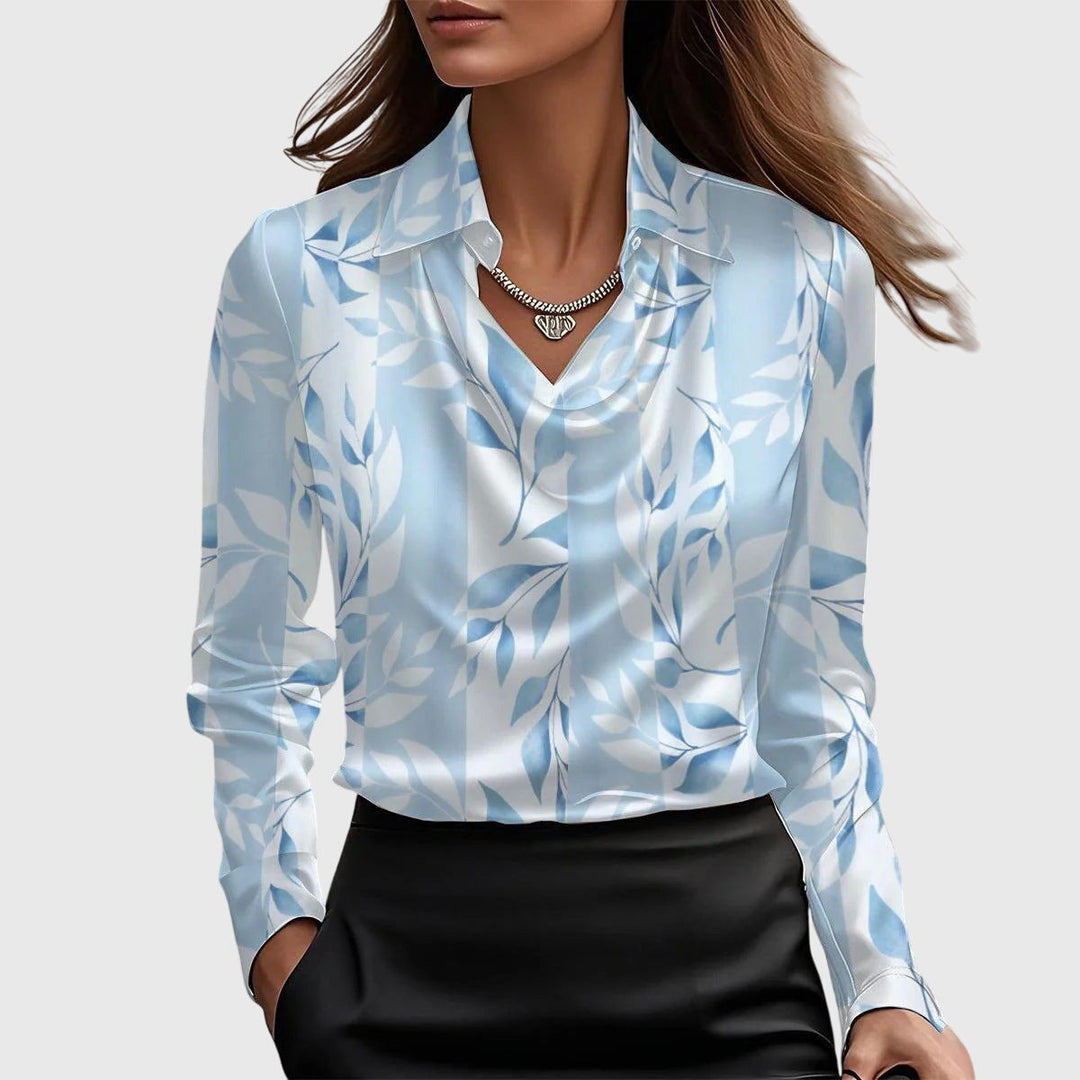 Zoe | Chic Satin Blouse