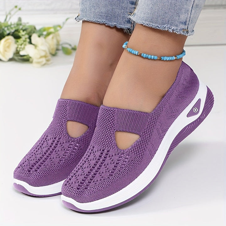 Easy Slip-On Sneakers, Stable Comfort