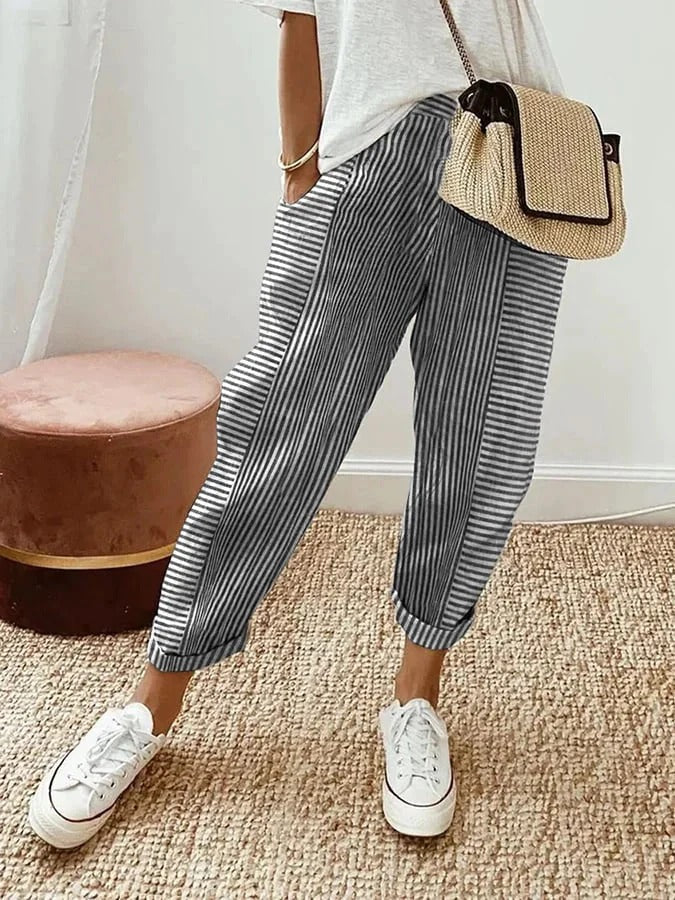 AMYNELLE – LIGHT FLATTERING PANTS Beach