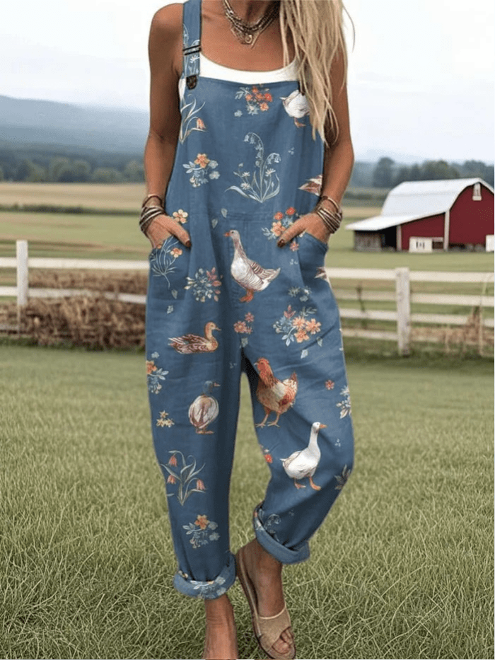 Chelsea - Retro Spring Jumpsuit
