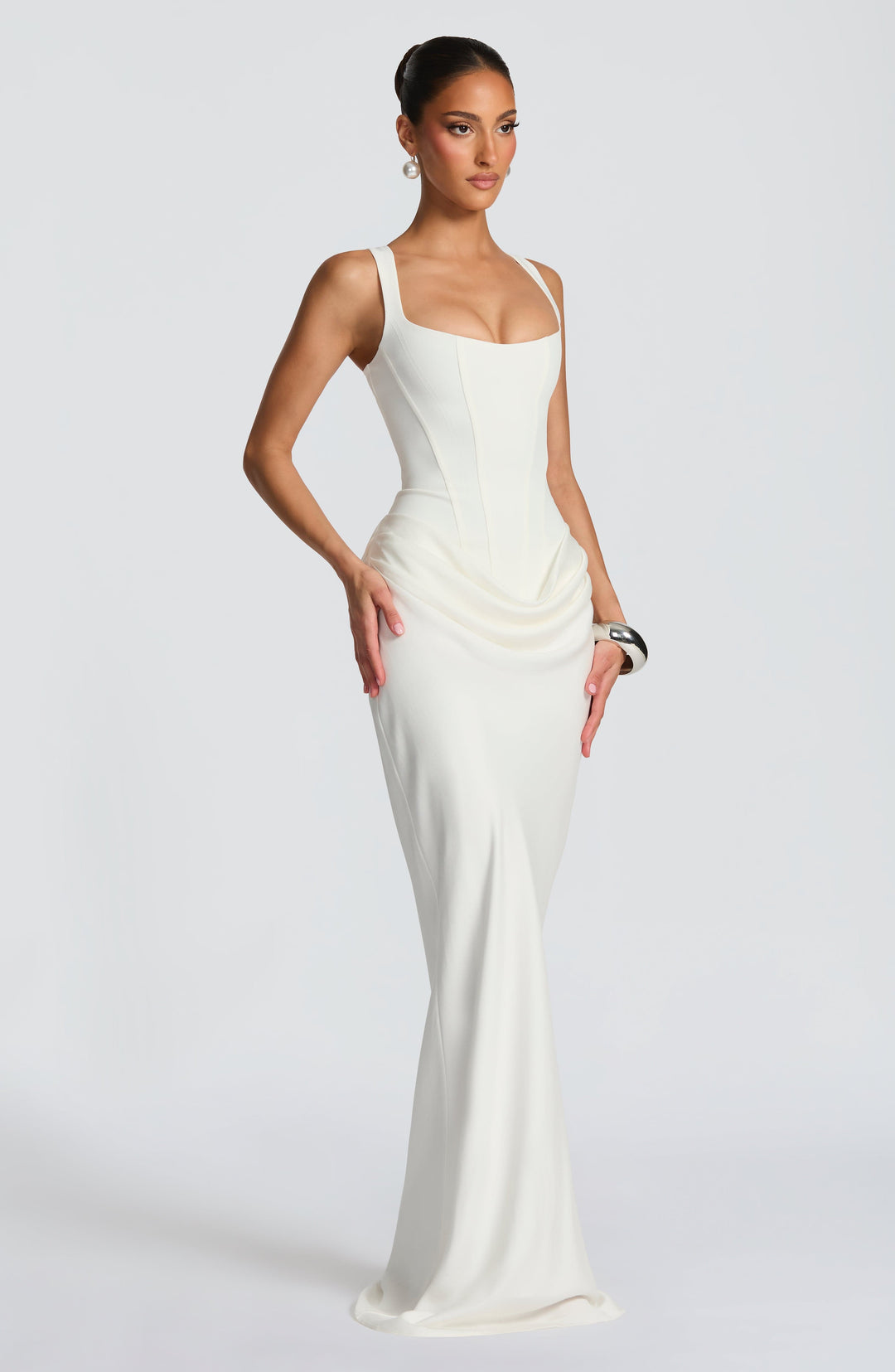 Ivory Cornelia Maxi Dress