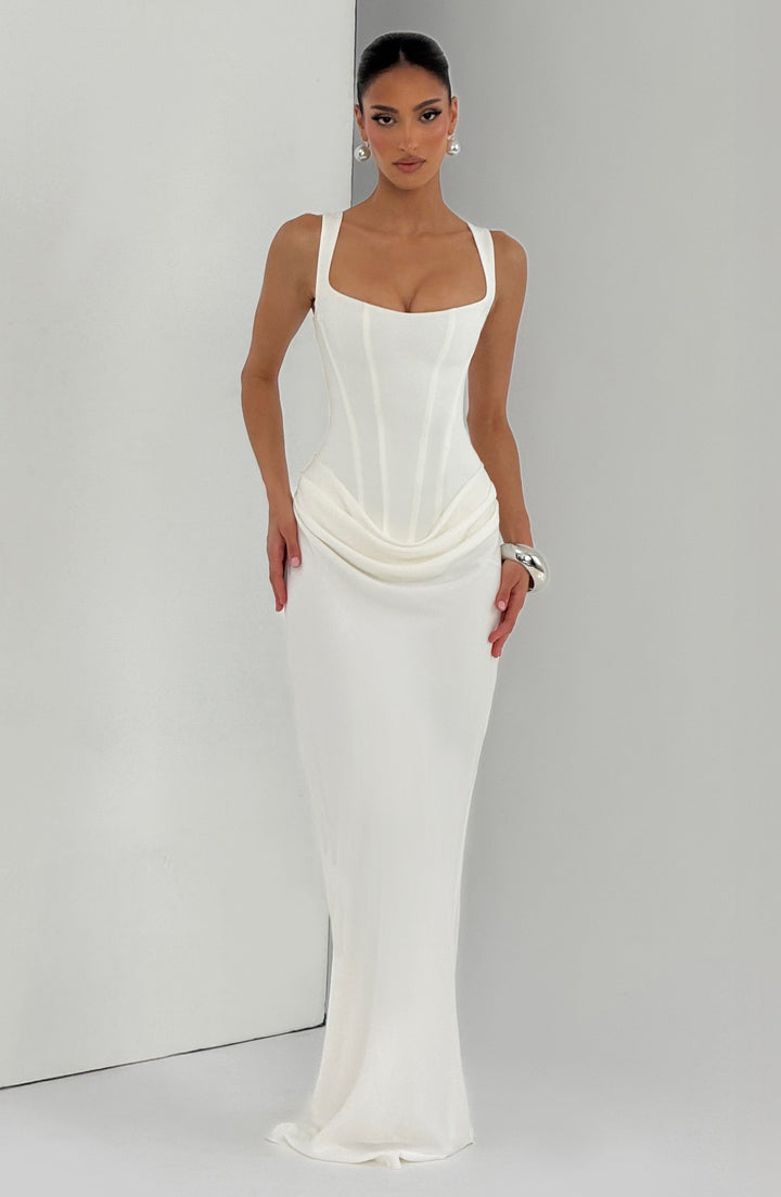 Ivory Cornelia Maxi Dress