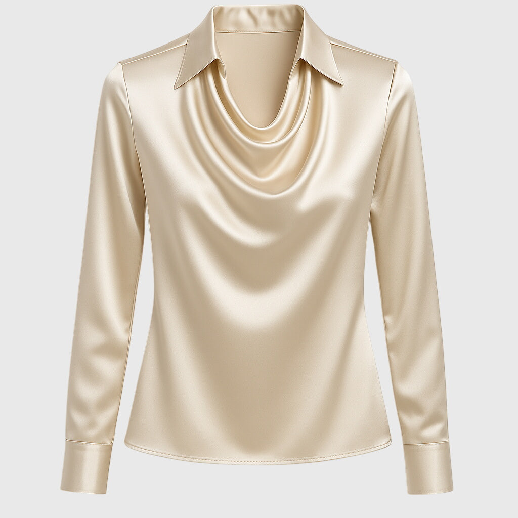 Zoe | Chic Satin Blouse