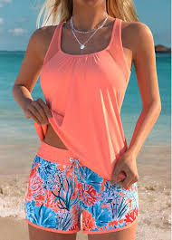 Supportive Flowy Swim Dress Set